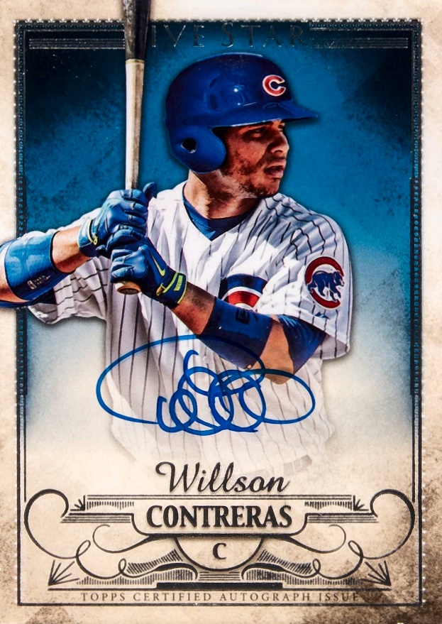 2016 Topps Five Star Autographs Willson Contreras #FSAWC Baseball Card