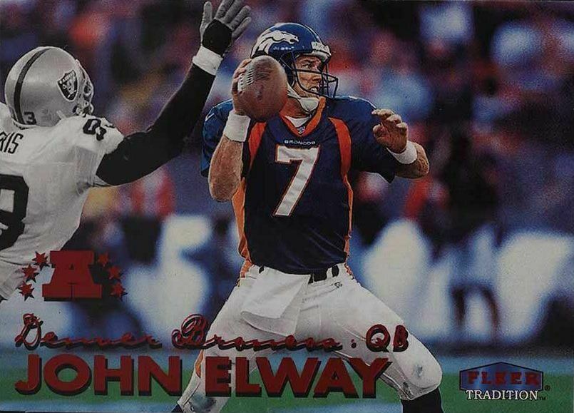 1999 Fleer Tradition John Elway #8 Football Card
