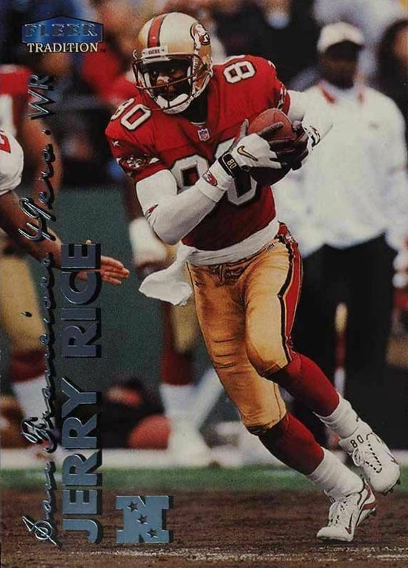 1999 Fleer Tradition Jerry Rice #151 Football Card