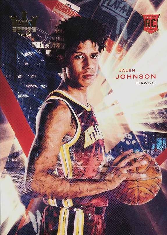 2021 Panini Court Kings Jalen Johnson #85 Basketball Card