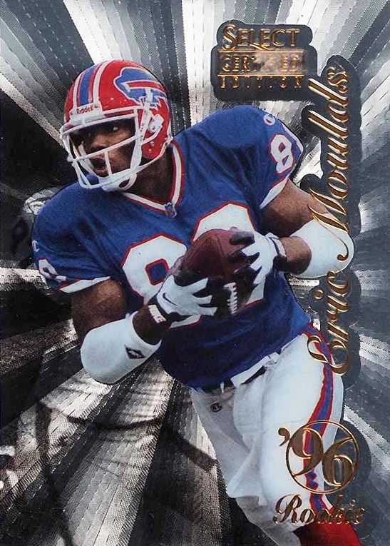 1996 Select Certified Premium Stock Eric Moulds #102 Football Card
