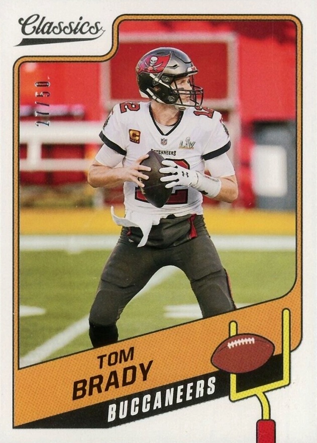 2021 Panini Classics Tom Brady #22 Football Card