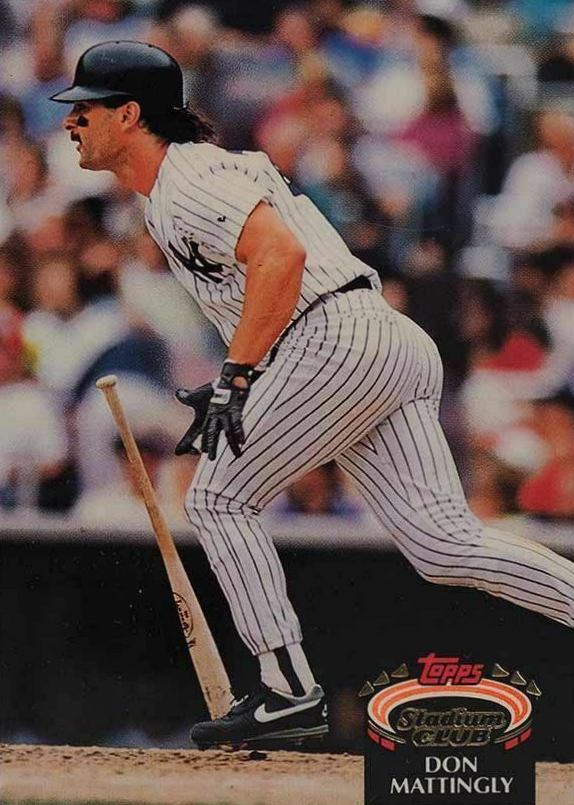 1992 Stadium Club Don Mattingly #420 Baseball Card