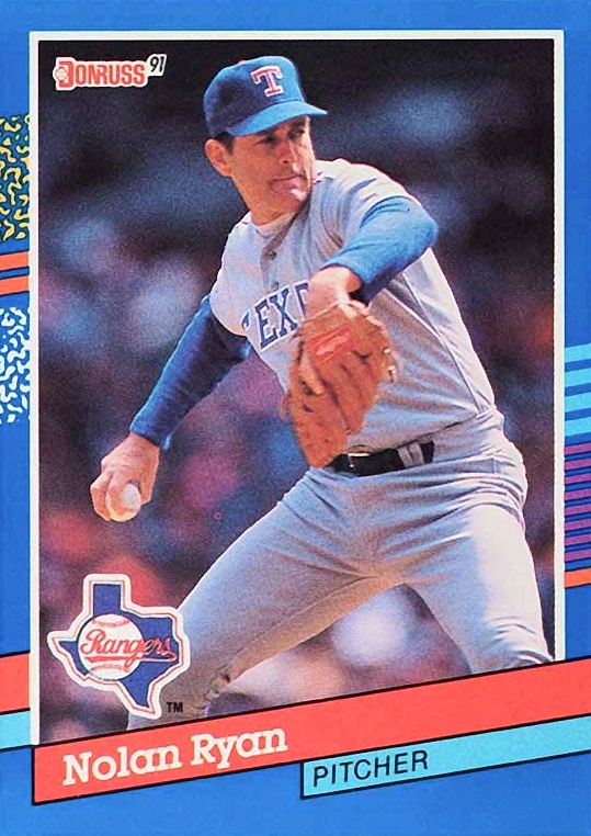 1991 Donruss Nolan Ryan #89 Baseball Card