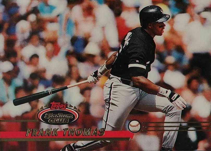 1993 Stadium Club Frank Thomas #200 Baseball Card