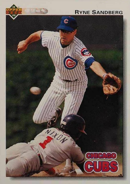 1992 Upper Deck Ryne Sandberg #145 Baseball Card