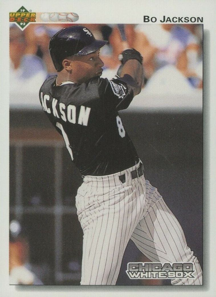 1992 Upper Deck Bo Jackson #555 Baseball Card