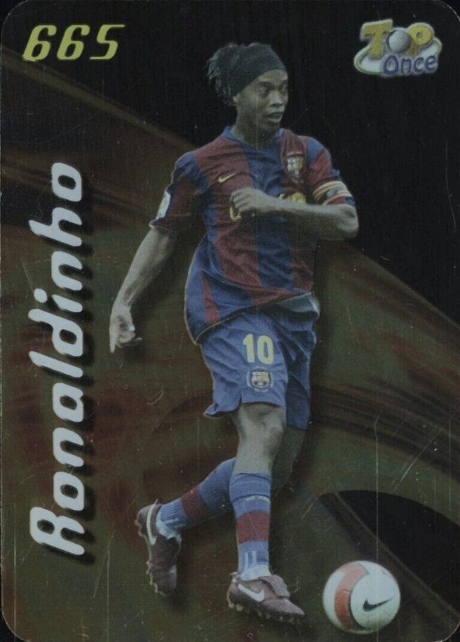 2007 Mundi Cromo Las Fichas de La Liga Ronaldinho #665 Soccer Card