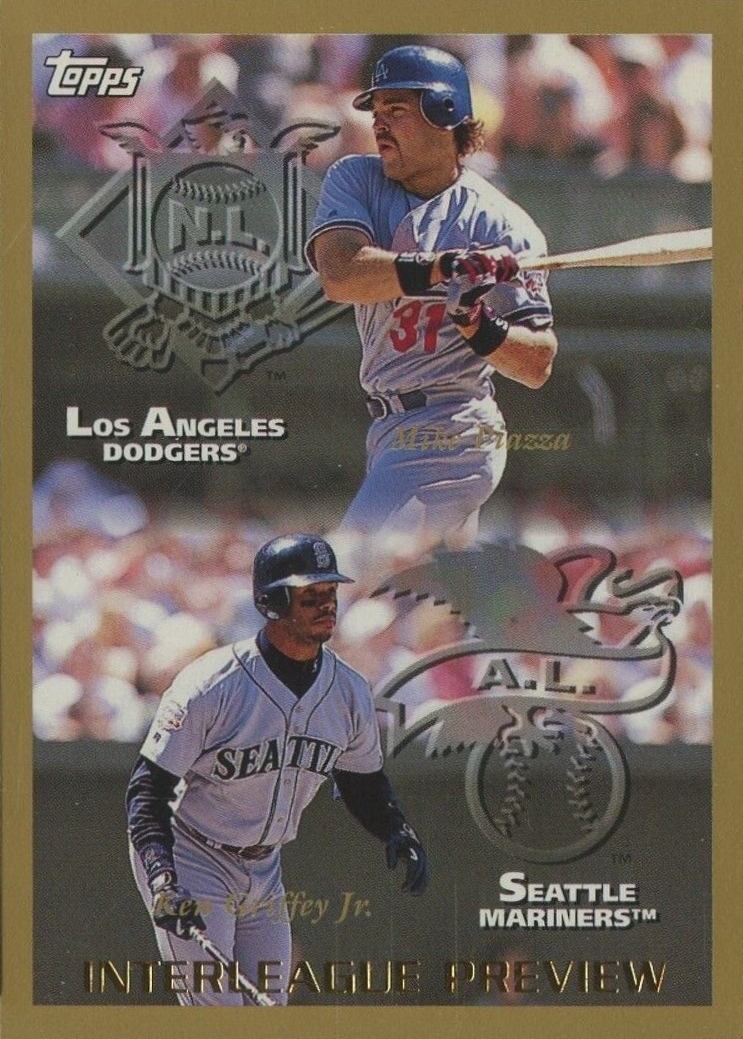 1998 Topps Griffey Jr./Piazza #479 Baseball Card
