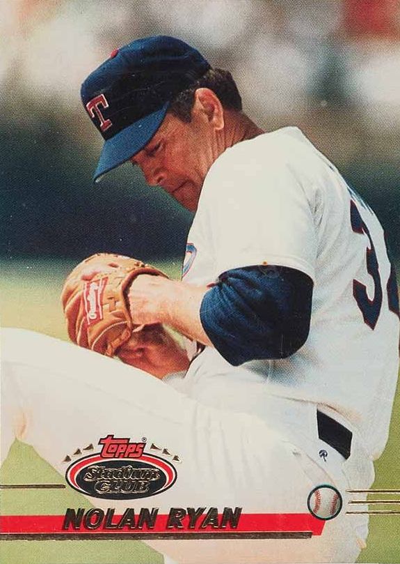 1993 Stadium Club Nolan Ryan #353 Baseball Card