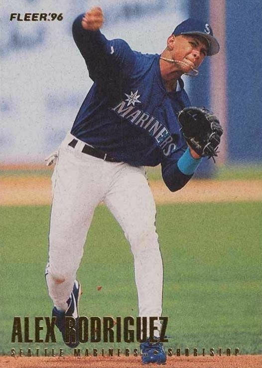 1996 Fleer Alex Rodriguez #243 Baseball Card
