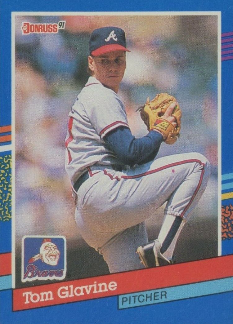 1991 Donruss Tom Glavine #132 Baseball Card
