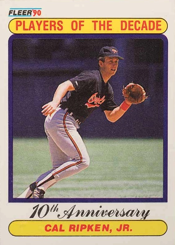 1990 Fleer Cal Ripken Jr. #624 Baseball Card