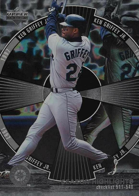 1998 Upper Deck Ken Griffey Jr. #540 Baseball Card