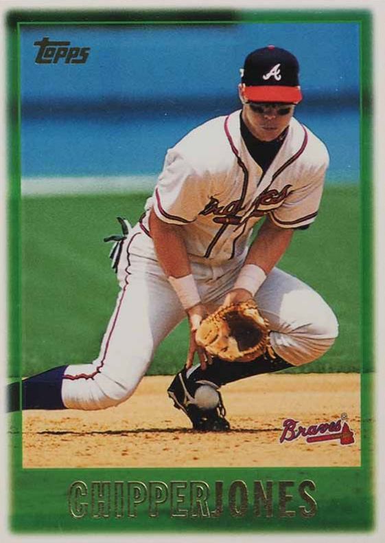 1997 Topps Chipper Jones #276 Baseball Card