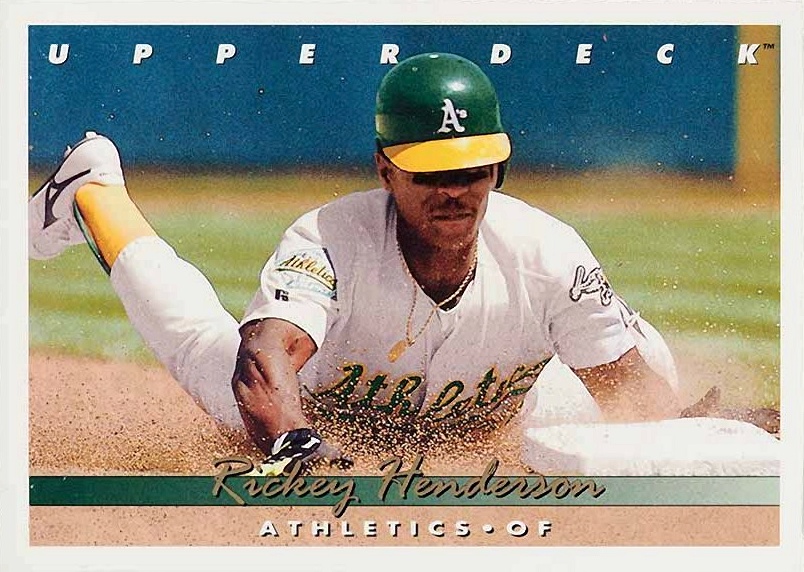 1993 Upper Deck Rickey Henderson #136 Baseball Card