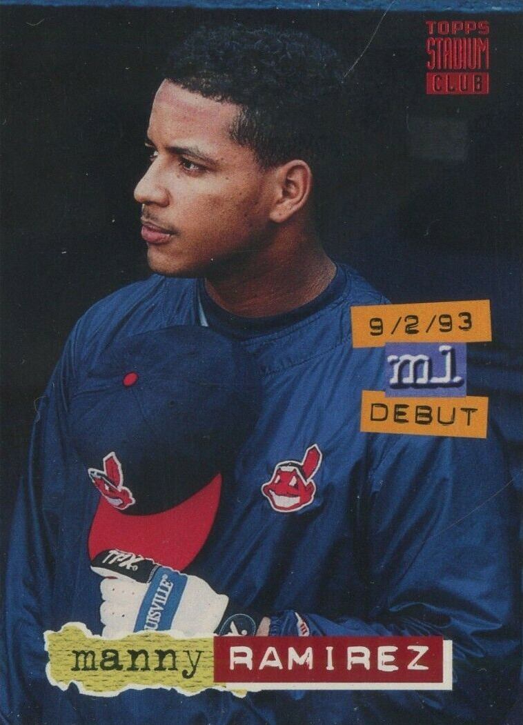1994 Stadium Club Manny Ramirez #320 Baseball Card