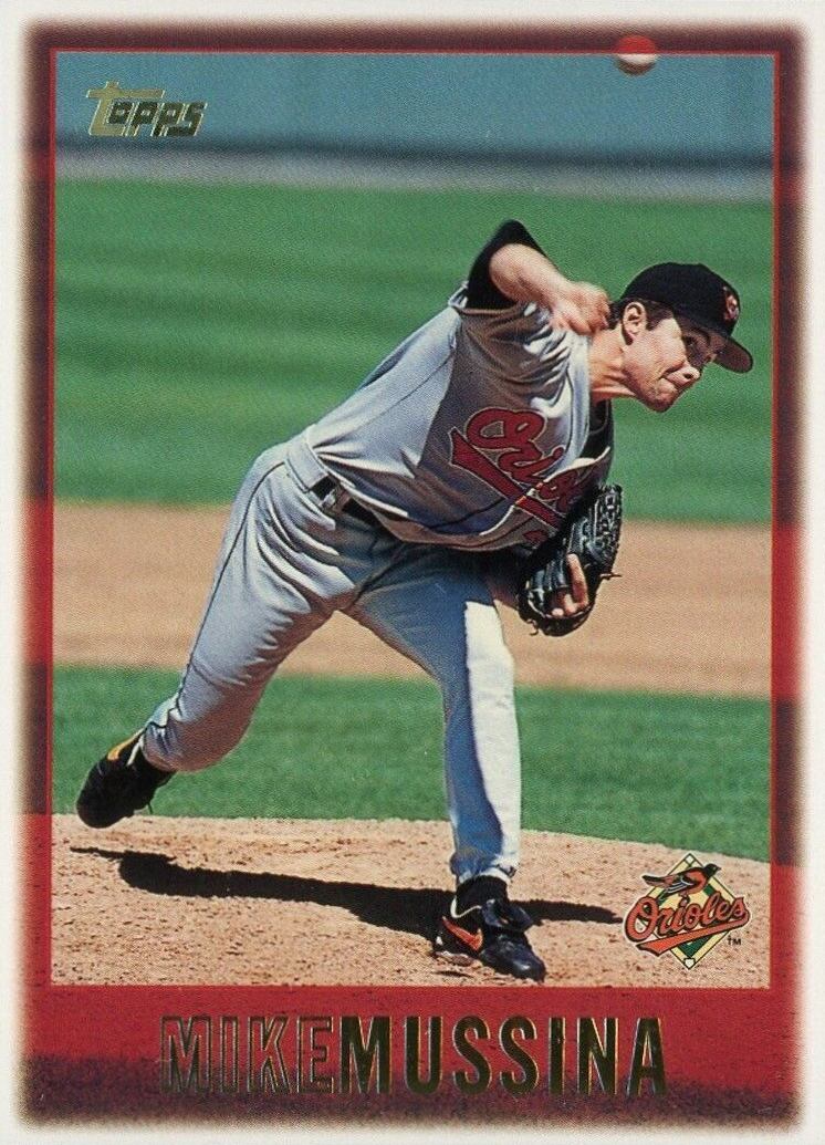 1997 Topps Mike Mussina #375 Baseball Card