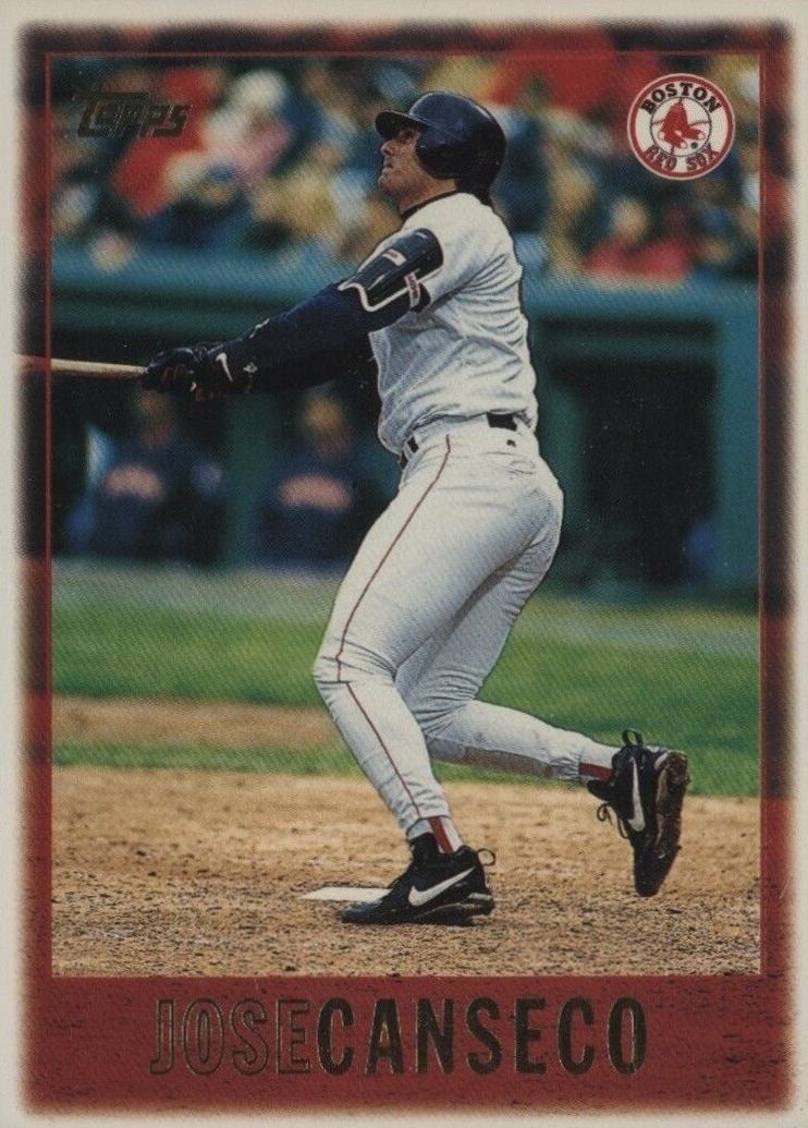 1997 Topps Jose Canseco #246 Baseball Card