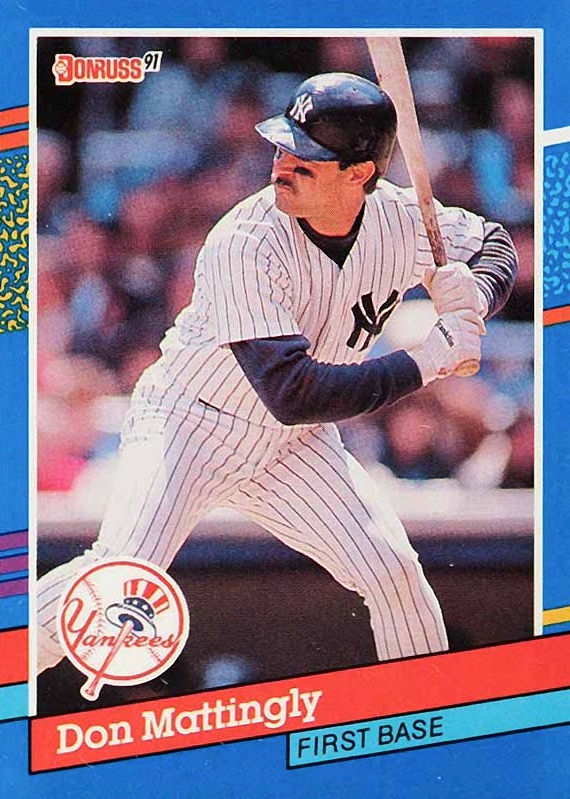 1991 Donruss Don Mattingly #107 Baseball Card