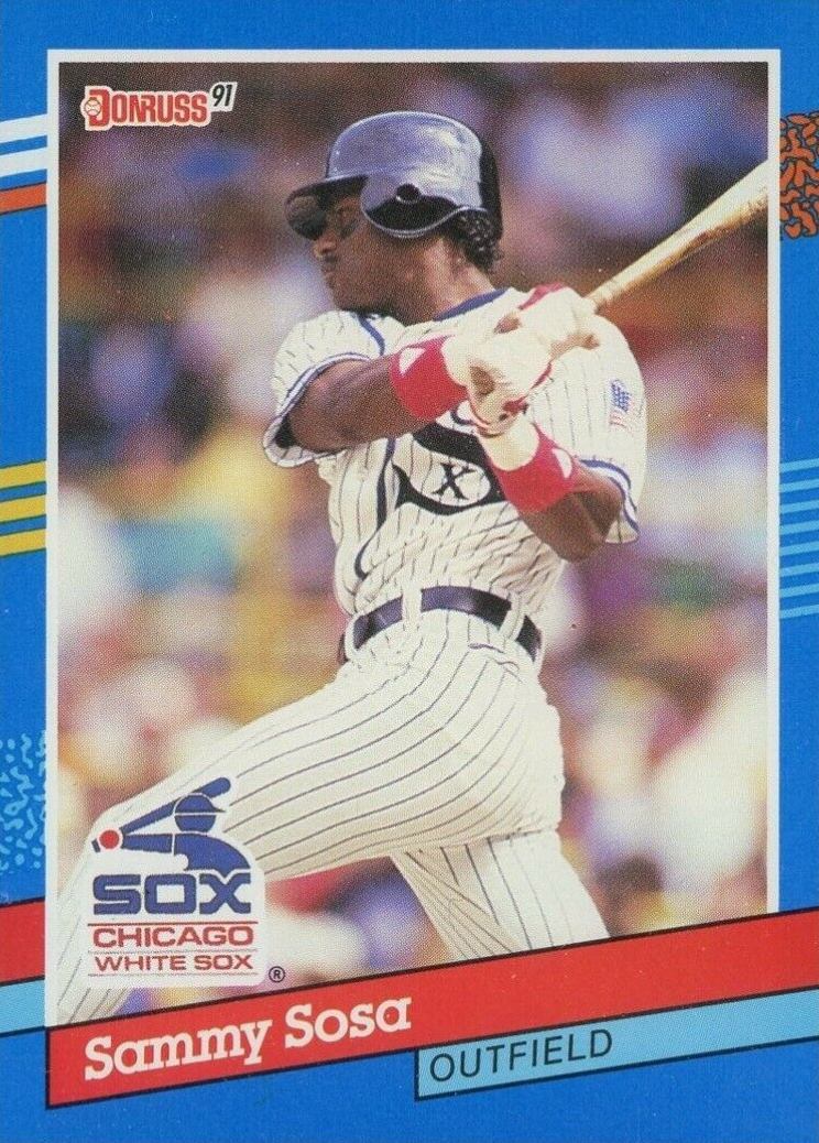1991 Donruss Sammy Sosa #147 Baseball Card