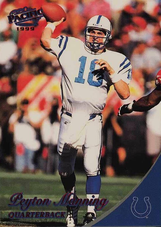 1999 Pacific Peyton Manning #169 Football Card