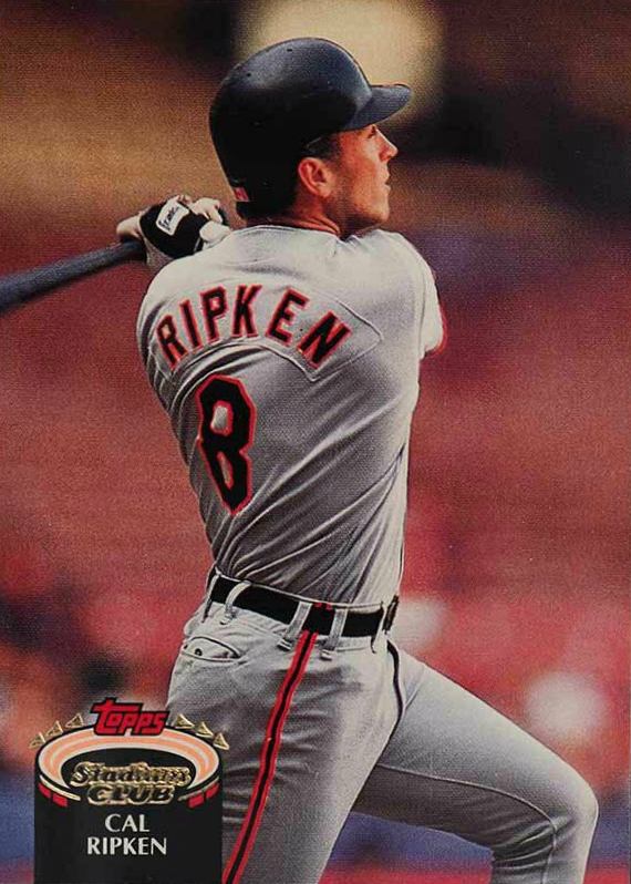 1992 Stadium Club Cal Ripken Jr. #1 Baseball Card