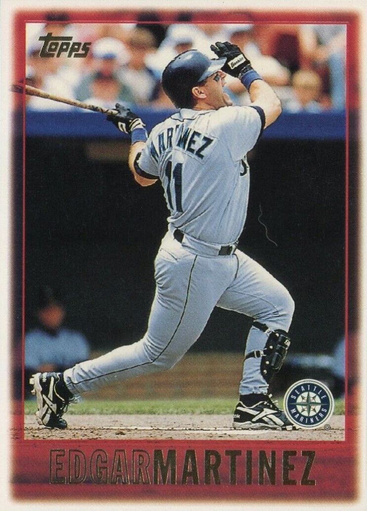 1997 Topps Edgar Martinez #95 Baseball Card