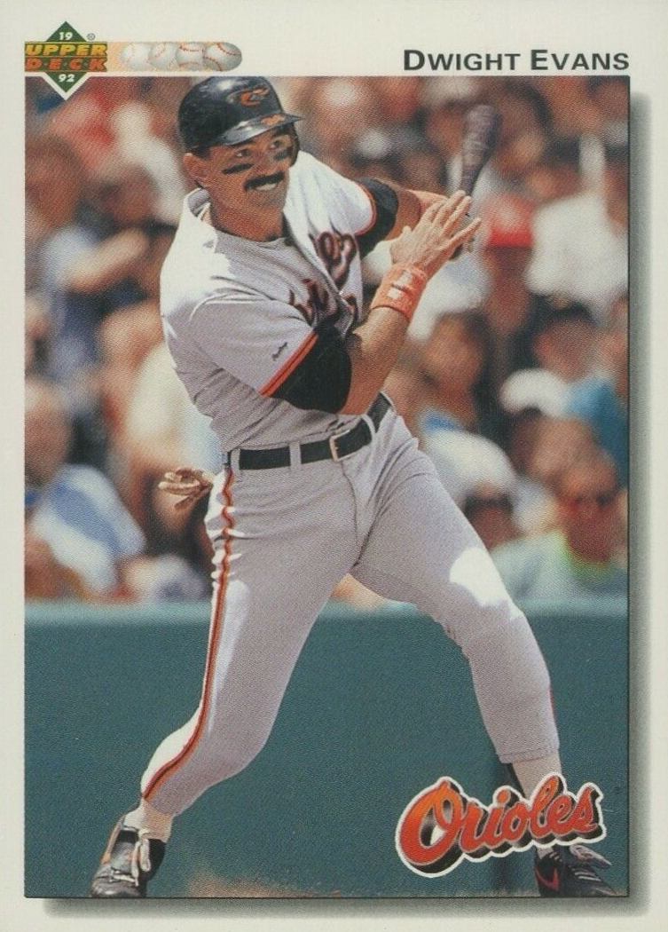 1992 Upper Deck Dwight Evans #248 Baseball Card
