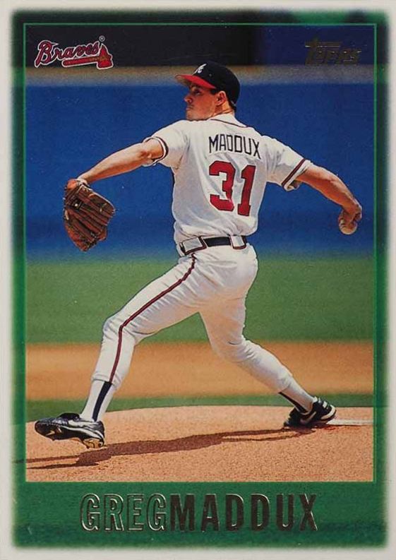 1997 Topps Greg Maddux #130 Baseball Card