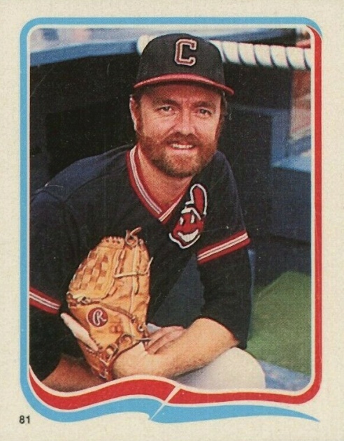 1985 Fleer Star Stickers Bert Blyleven #81 Baseball Card
