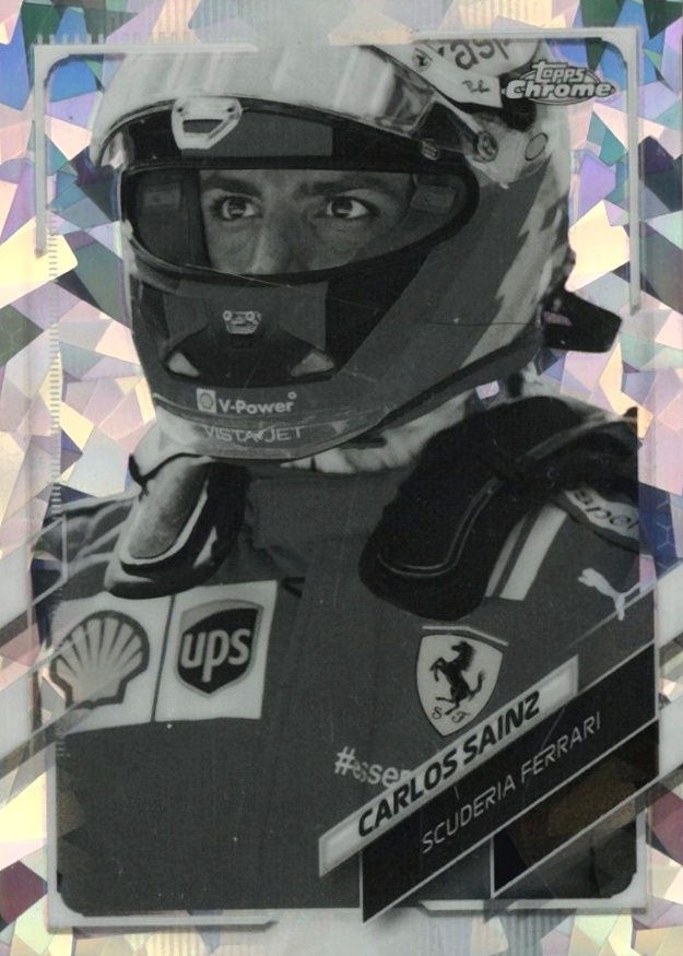 2021  Topps Chrome Formula 1 Sapphire Edition Carlos Sainz #54 Other Sports Card