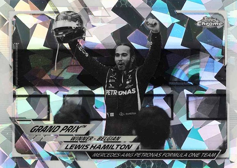 2021  Topps Chrome Formula 1 Sapphire Edition Lewis Hamilton #140 Other Sports Card