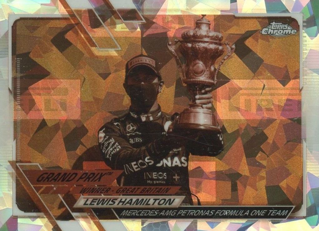 2021  Topps Chrome Formula 1 Sapphire Edition Lewis Hamilton #141 Other Sports Card