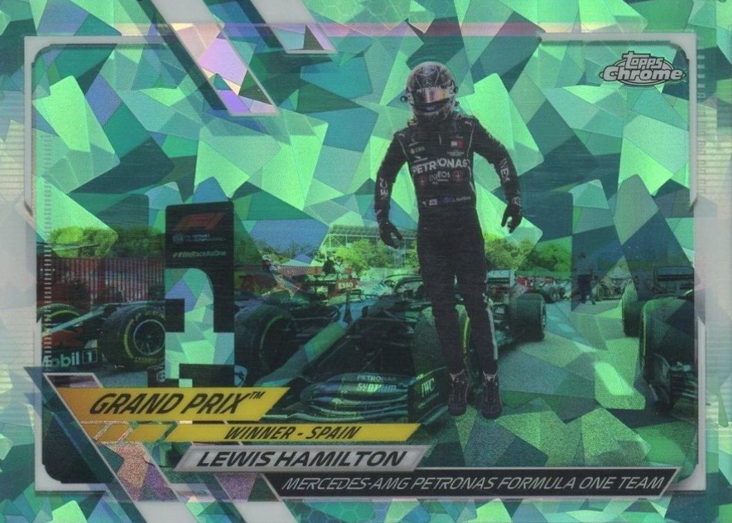 2021  Topps Chrome Formula 1 Sapphire Edition Lewis Hamilton #143 Other Sports Card