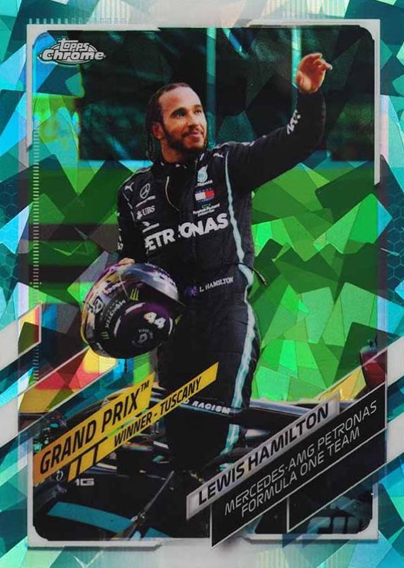 2021  Topps Chrome Formula 1 Sapphire Edition Lewis Hamilton #146 Other Sports Card
