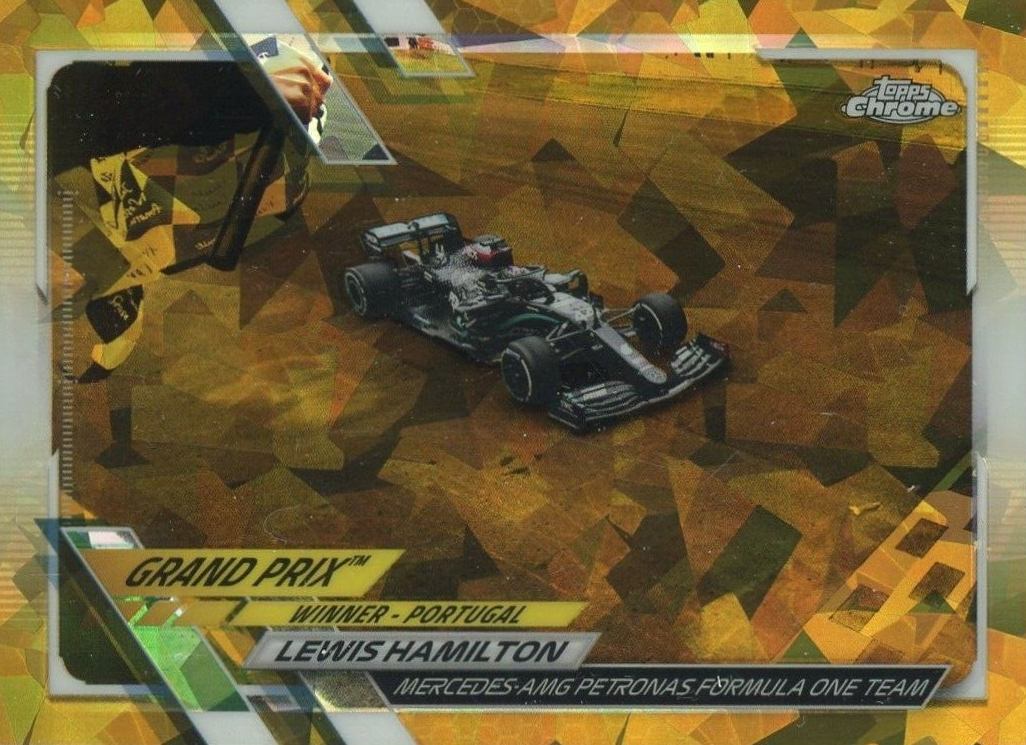 2021  Topps Chrome Formula 1 Sapphire Edition Lewis Hamilton #149 Other Sports Card