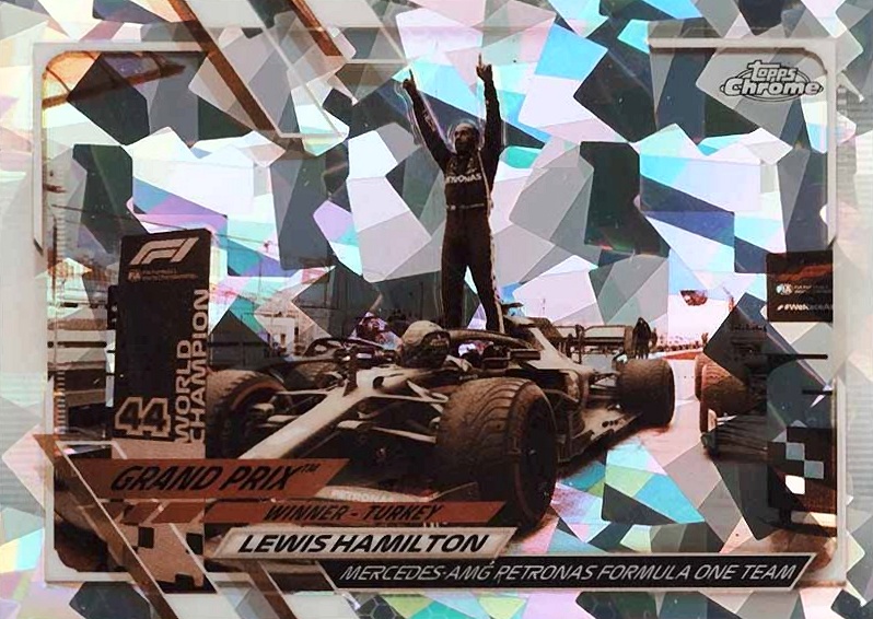 2021  Topps Chrome Formula 1 Sapphire Edition Lewis Hamilton #151 Other Sports Card