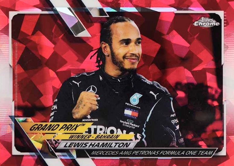 2021  Topps Chrome Formula 1 Sapphire Edition Lewis Hamilton #152 Other Sports Card
