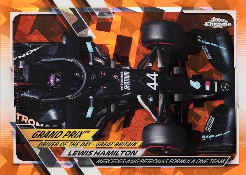 2021  Topps Chrome Formula 1 Sapphire Edition Lewis Hamilton #166 Other Sports Card