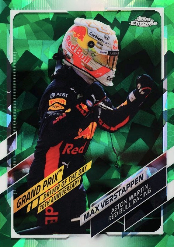 2021  Topps Chrome Formula 1 Sapphire Edition Max Verstappen #167 Other Sports Card