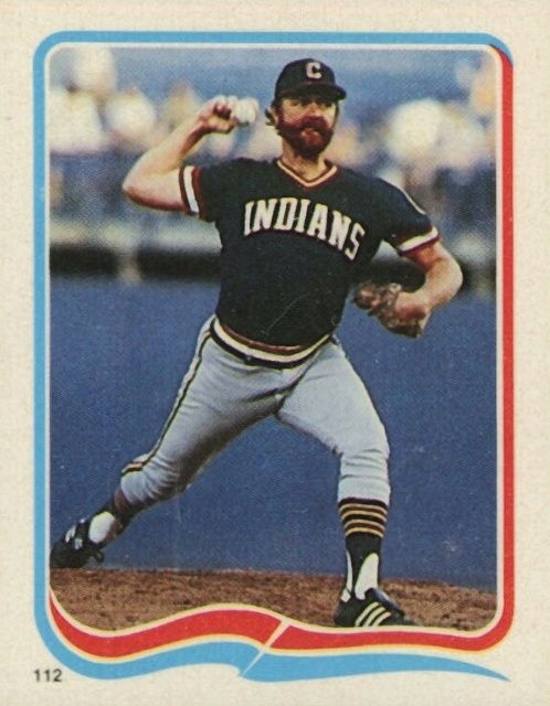 1985 Fleer Star Stickers Bert Blyleven #112 Baseball Card