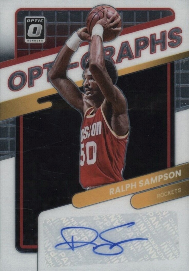 2021 Panini Donruss Optic Opti-Graphs Ralph Sampson #OGRSP Basketball Card