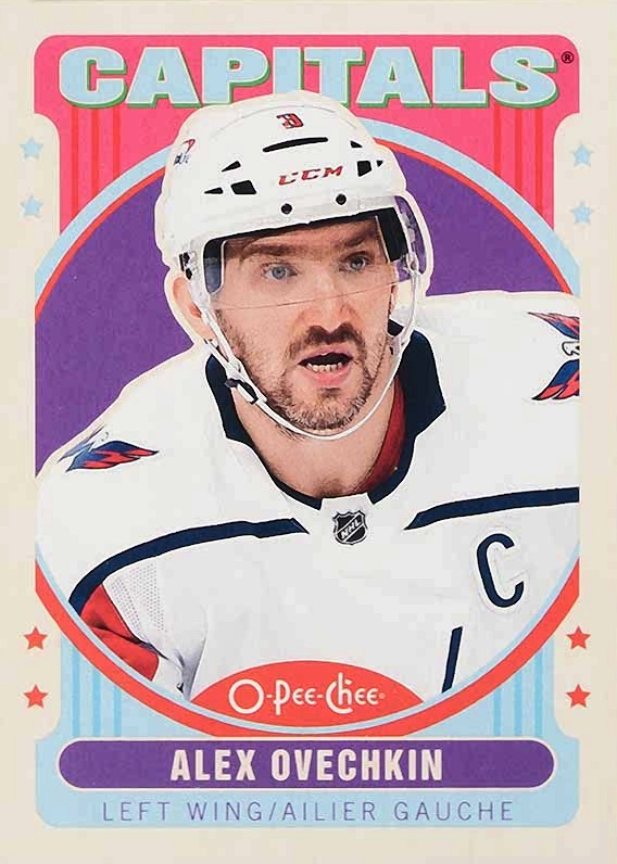 2021 O-Pee-Chee Alex Ovechkin #3 Hockey Card