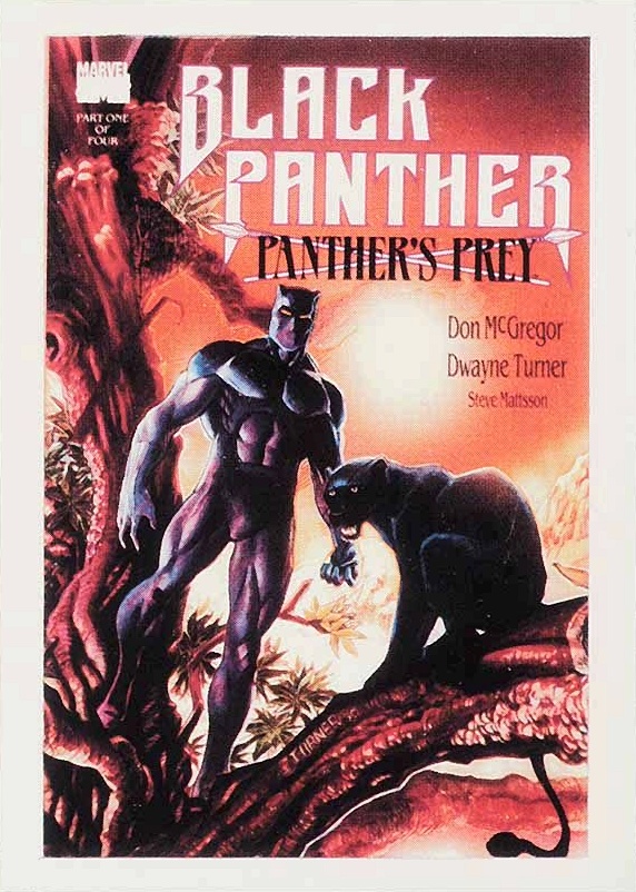 1991 Marvel Comics 1st Cover Trading Cards II Black Panther: Panther's Prey #90 Non-Sports Card