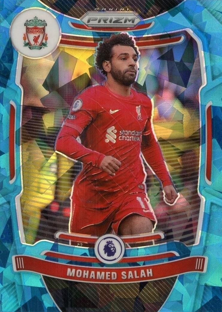2021 Panini Prizm Premier League Mohamed Salah #88 Soccer Card