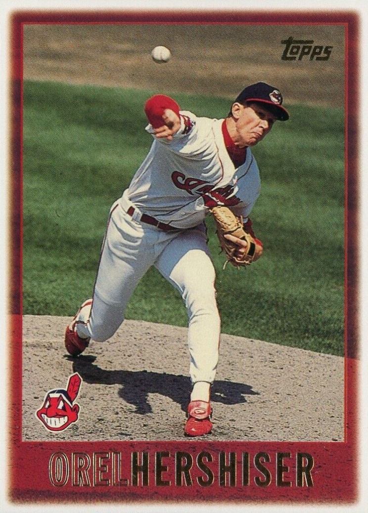 1997 Topps Orel Hershiser #110 Baseball Card