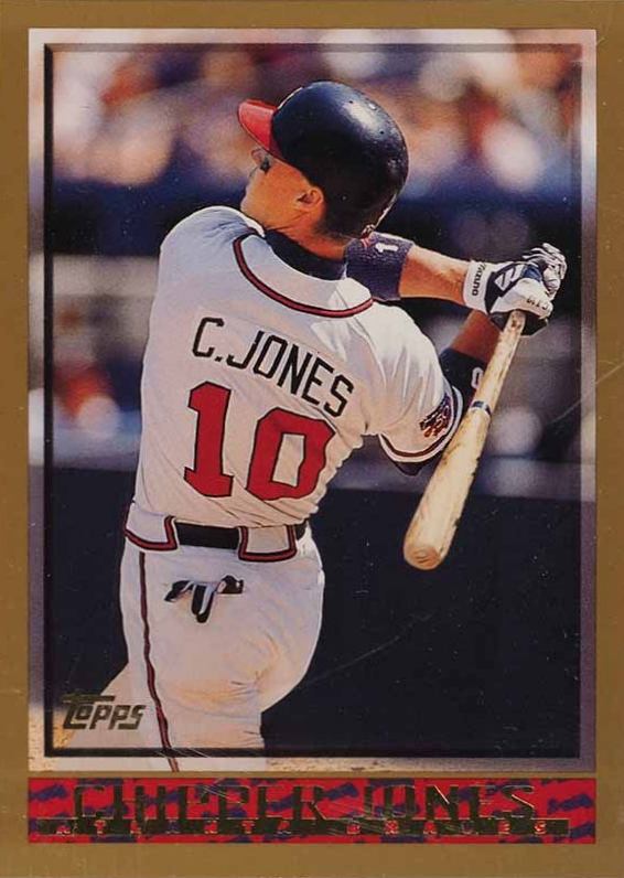 1998 Topps Chipper Jones #305 Baseball Card