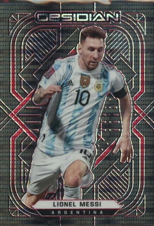 2021 Panini Obsidian Lionel Messi #1 Soccer Card