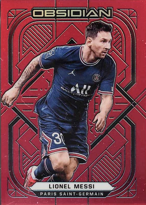 2021 Panini Obsidian Lionel Messi #113 Soccer Card